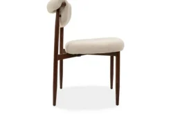 Eetkamerstoelen-Studio Japandi Eetkamerstoel Beige Walnut Kaita