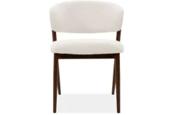 Clearance Eetkamerstoel Beige Walnut Asento Eetkamerstoelen