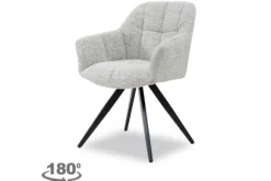 Eetkamerstoelen-Livingfurn Eetkamerstoel Bisque Oasis Tommy