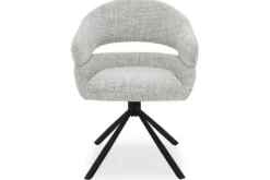 Eetkamerstoelen-Livingfurn Eetkamerstoel Bisque Oasis Linn