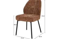 Discount Eetkamerstoel Bordeaux Tess Eetkamerstoelen