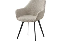 Discount Eetkamerstoel Boucle Beige Luca Eetkamerstoelen