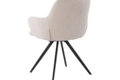 Hot Eetkamerstoel Boucle Beige Doreen Eetkamerstoelen