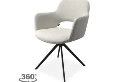 Eetkamerstoelen-Emix Eetkamerstoel Bree