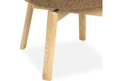 Eetkamerstoelen-Eleonora Meubelen Eetkamerstoel Bruin 96468 Livia