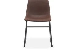 Eetkamerstoelen-Label51 Eetkamerstoel Bruin HU-77.010 Risto