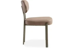 Eetkamerstoelen-Kaizen Design Eetkamerstoel Bull Liver - Anodic Brown Ravon