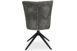 Eetkamerstoelen-Tower Living Eetkamerstoel Charcoal Bardi