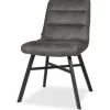 Eetkamerstoelen-Olijk Eetkamerstoel Chicago Anthracite Harmount