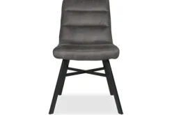 Eetkamerstoelen-Olijk Eetkamerstoel Chicago Anthracite Harmount