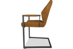 Eetkamerstoel cognac Cara Eetkamerstoelen