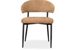 Discount Eetkamerstoel Cognac HU-77.033 Bliss Eetkamerstoelen