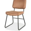 Eetkamerstoelen-Label51 Eetkamerstoel Cognac IH-50.137 Noah