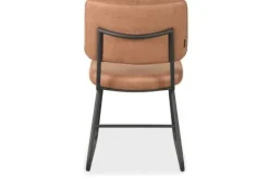 Eetkamerstoelen-Label51 Eetkamerstoel Cognac IH-50.137 Noah