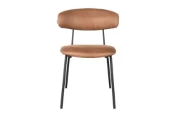 Eetkamerstoelen-Label51 Eetkamerstoel Cognac IH-50.158 Zack