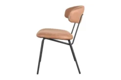 Eetkamerstoelen-Label51 Eetkamerstoel Cognac IH-50.158 Zack