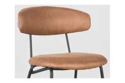 Eetkamerstoelen-Label51 Eetkamerstoel Cognac IH-50.158 Zack