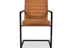 Eetkamerstoelen-Tower Living Eetkamerstoel Cognac Rocca