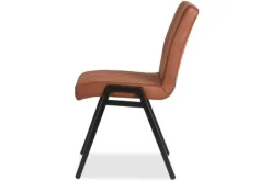 Eetkamerstoelen-Label51 Eetkamerstoel Cognac UK-30.131 Matz