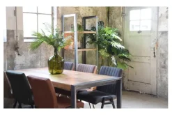 Eetkamerstoelen-Label51 Eetkamerstoel Cognac UK-30.131 Matz