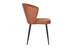 Eetkamerstoelen-Label51 Eetkamerstoel Cognac UK-30.166 Wave