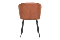 Eetkamerstoelen-Label51 Eetkamerstoel Cognac UK-30.166 Wave