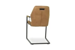 New Eetkamerstoel Cognac Wesley Eetkamerstoelen