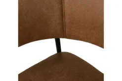 Eetkamerstoelen-Label51 Eetkamerstoel Cognac YN-83.016 Luuk