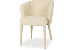 Eetkamerstoelen-Silla Comer Eetkamerstoel Cream Sansa