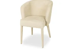 Eetkamerstoelen-Silla Comer Eetkamerstoel Cream Sansa