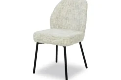Eetkamerstoelen-Livingfurn Eetkamerstoel Cream Tess