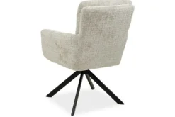 Eetkamerstoelen-Veyron Eetkamerstoel Cremona Creme Jari