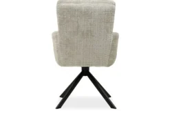 Eetkamerstoelen-Veyron Eetkamerstoel Cremona Creme Jari