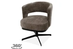 Hot Eetkamerstoel Cremona Fur Taupe Verto Eetkamerstoelen