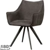 Outlet Eetkamerstoel Dark Grey  Riviera Eetkamerstoelen