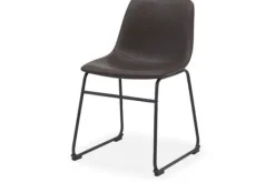 Eetkamerstoelen-Label51 Eetkamerstoel Donkerbruin HU-77.011 Risto