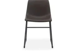 Eetkamerstoelen-Label51 Eetkamerstoel Donkerbruin HU-77.011 Risto