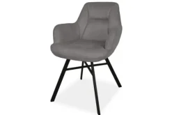 Eetkamerstoelen-Olijk Eetkamerstoel grey  Susa
