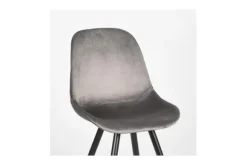 Eetkamerstoelen-Label51 Eetkamerstoel Grijs FF-45.031 Capri