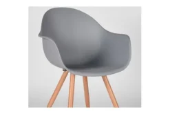 Discount Eetkamerstoel Grijs FF-45.009 Parma Eetkamerstoelen