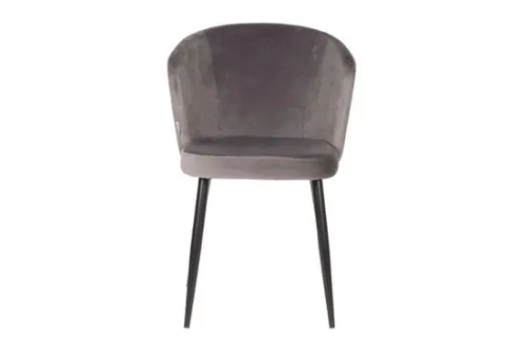 Eetkamerstoelen-Label51 Eetkamerstoel Grijs UK-30.397 Wave