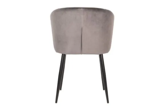 Eetkamerstoelen-Label51 Eetkamerstoel Grijs UK-30.397 Wave