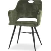 Eetkamerstoel groen Tirza Eetkamerstoelen