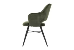 Eetkamerstoel groen Tirza Eetkamerstoelen