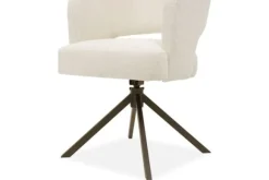 Eetkamerstoelen-By Amelie Eetkamerstoel Haga 23 Pearl Penny