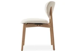 Eetkamerstoelen-Tower Living Eetkamerstoel Ivory Pimonte