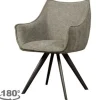 Eetkamerstoelen-Tower Living Eetkamerstoel Middle Grey Riviera