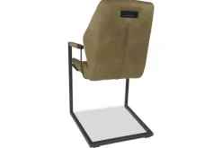 Eetkamerstoelen-Olijk Eetkamerstoel moss Cara