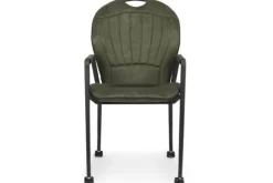 Eetkamerstoelen-Olijk Eetkamerstoel Moss Chayenne