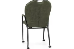 Eetkamerstoelen-Olijk Eetkamerstoel Moss Chayenne
